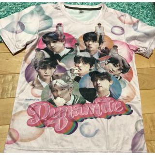 ボウダンショウネンダン(防弾少年団(BTS))のBTS 速乾Tシャツ　ユニセックスM dynamite 防弾少年団　オルメン(Tシャツ(半袖/袖なし))