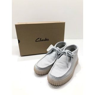 Clarks - Clarks(クラークス) Torhill Hi トーヒル ハイ レースアップ シューズ ライトグレーヌバック 28.5cm 【C1196-007】