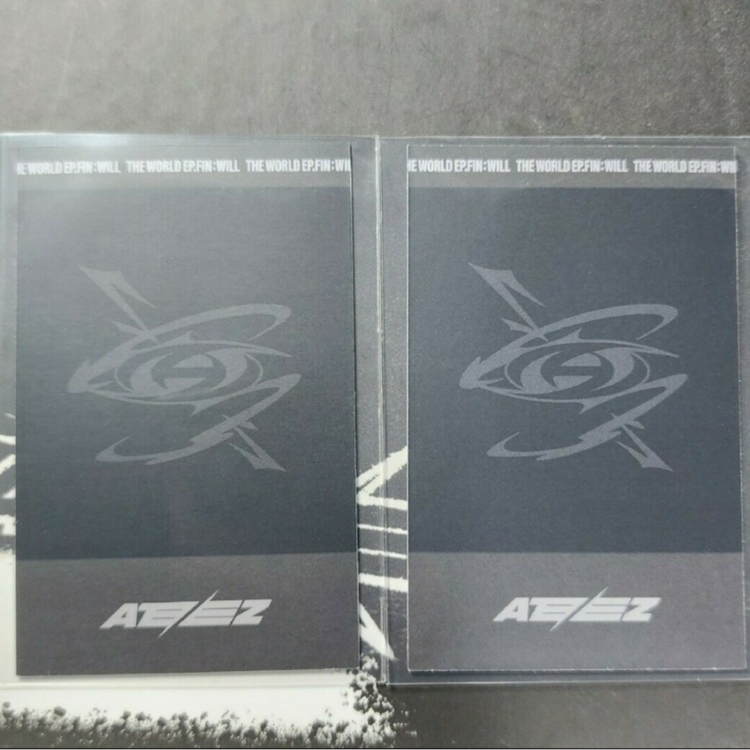 ATEEZ(エイティーズ)のATEEZ ウヨン ポラロイド トレカ セット エンタメ/ホビーのCD(K-POP/アジア)の商品写真