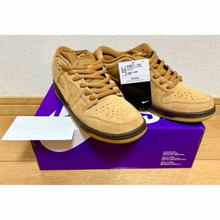 ナイキ(NIKE)の新品☆NIKE SB DUNK LOW PRO WHEAT MOCHA 26.5(スニーカー)