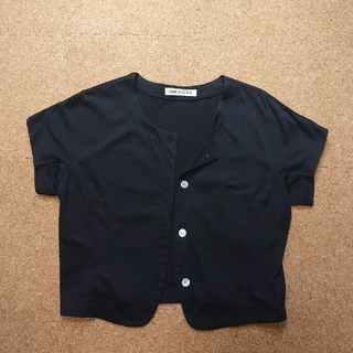 コムサデモード(COMME CA DU MODE)の前開  半袖(Tシャツ(半袖/袖なし))