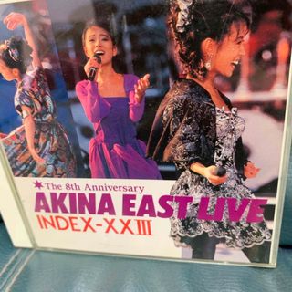 中森明菜 AKINAA EAST LIVE 中古(ポップス/ロック(邦楽))