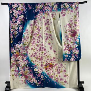 振袖 身丈171.5cm 裄丈70.5cm 正絹 美品 逸品 【中古】(着物)