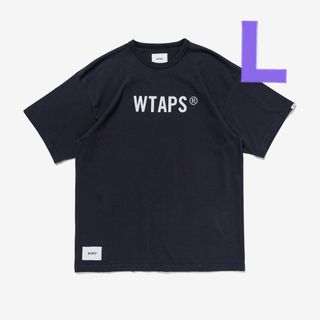 ダブルタップス(W)taps)のWTAPS 24SS SIGN / SS / COTTON TSSC NAVY (Tシャツ/カットソー(半袖/袖なし))