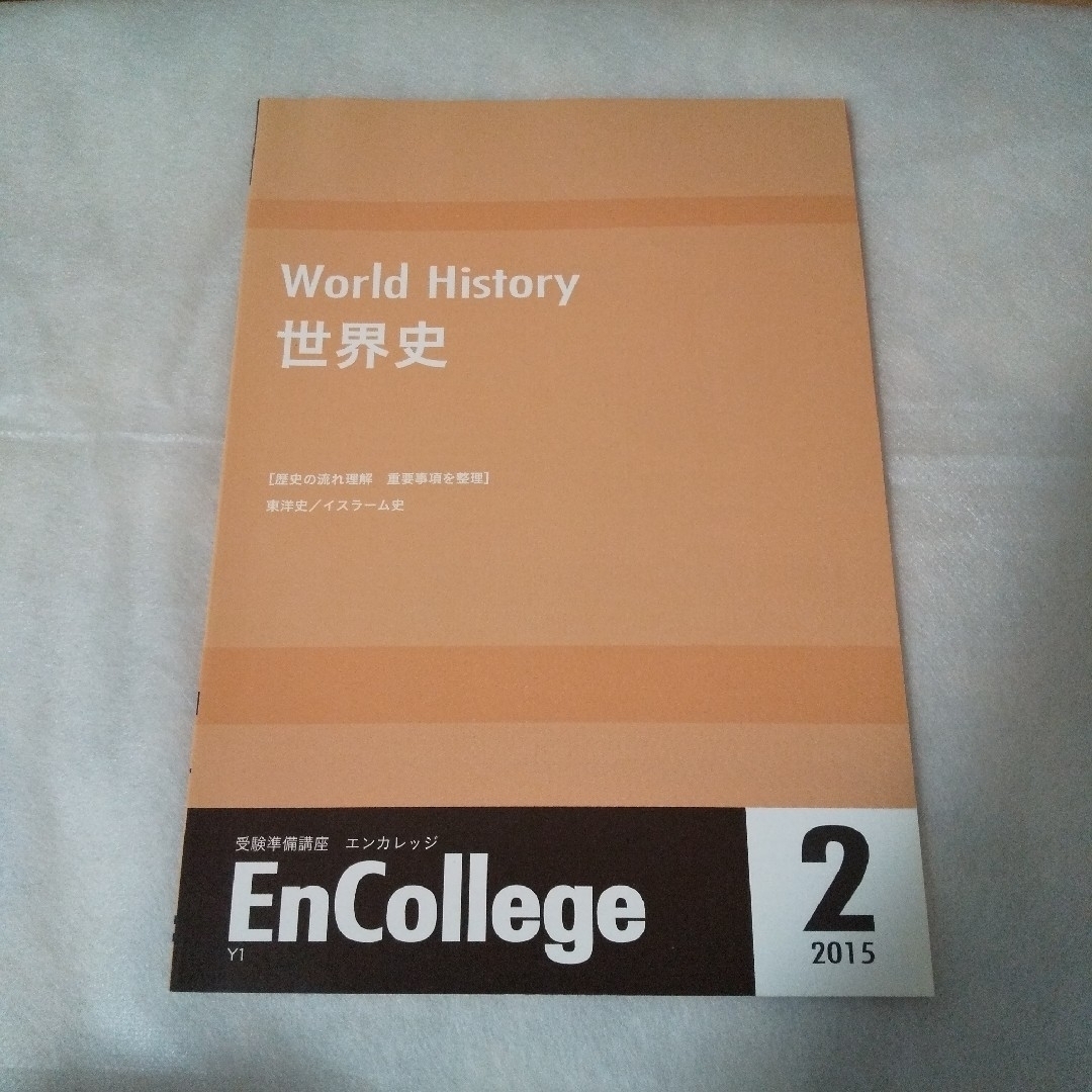 進研ゼミ　高校講座　世界史　入試対策　世界史用語 エンタメ/ホビーの本(語学/参考書)の商品写真