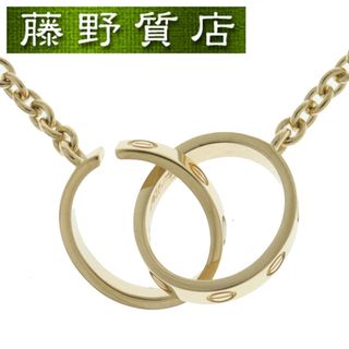 カルティエ(Cartier)の （美品）カルティエ CARTIER ベビーラブ ネックレス K18 YG イエローゴールド ペンダント LOVE 8506(ネックレス)