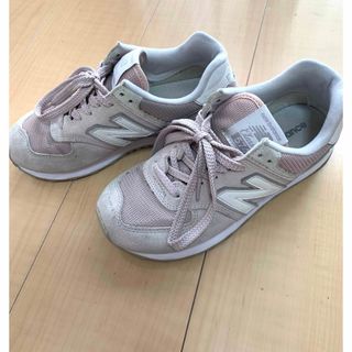 ニューバランス(New Balance)のニューバランス574★くすみピンク22.5(スニーカー)