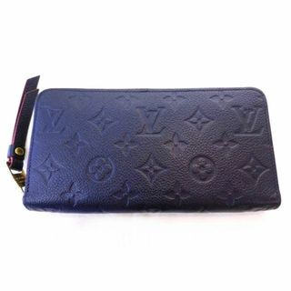 ルイヴィトン(LOUIS VUITTON)の美品 ヴィトン ■ M62121 SP4143 ジッピーウォレット モノグラム アンプラント マリーヌルージュ 財布 レザー□ LOUIS VUITTON 6D ム1000(財布)