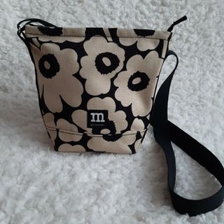 marimekko - 美品　マリメッコ　ショルダーバック　ウニッコ　ベージュ