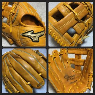 ミズノ(MIZUNO)のミズノ グローバルエリート 少年 軟式 左 野球 子供用 グローブ 即戦力品(グローブ)