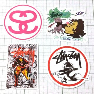 ステューシー(STUSSY)の18 Stussy ステッカー 4枚セット(その他)