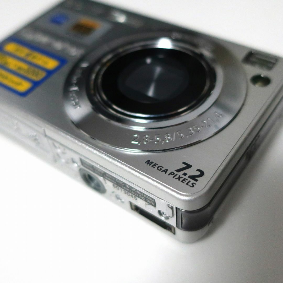 SONY Cyber-shot DSC-W120 充電器、メモリカードセット SONY Cyber-shot DSC-W120 充電器、メモリカードセット