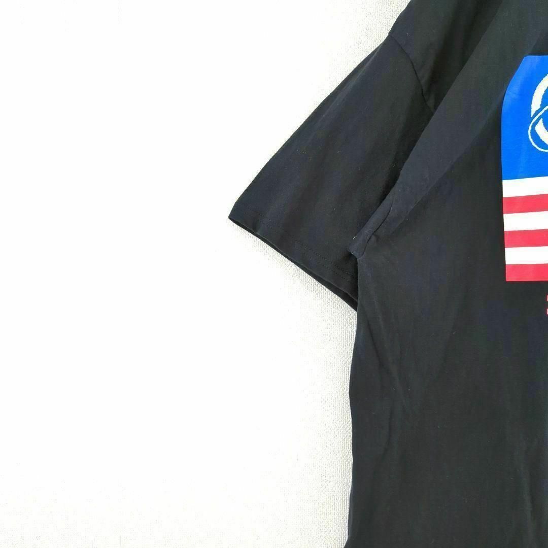 Hanes(ヘインズ)のTシャツ アメリカ 2XL オーバーサイズ ビッグプリント ブラック 半袖 メンズのトップス(Tシャツ/カットソー(半袖/袖なし))の商品写真