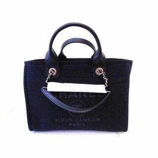 CHANEL - 正規店購入品 未使用 シャネル ■ ドーヴィル スモールショッピングバッグ AS3257 黒 ブラック レディース 新品 □ CHANEL 6D ム3ニ100