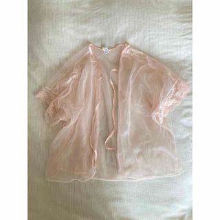 ザラ(ZARA)のvintage ヴィンテージ　レース　ブラウス　USA製(シャツ/ブラウス(半袖/袖なし))