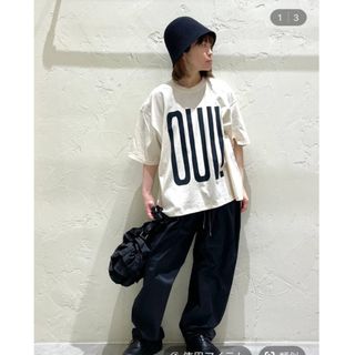 ニコアンド(niko and...)の今季新品 ニコアンド niko and ichi ピグメントTEE アイボリー(Tシャツ/カットソー(半袖/袖なし))