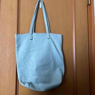 バグゥ(BAGGU)のBAGGU レザートート エメラルドグリーン(トートバッグ)