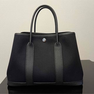 Hermes - 最新作新品未使用　HERMES エルメス　ガーデンパーティTPM　キャンバス　黒