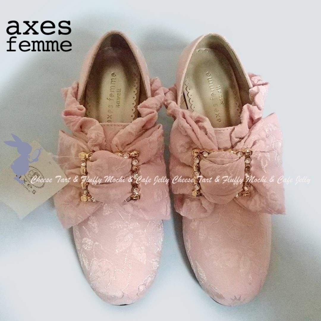 axes femme(アクシーズファム)のaxes femme kawaii ロココシューズ ピンク S レディースの靴/シューズ(ハイヒール/パンプス)の商品写真