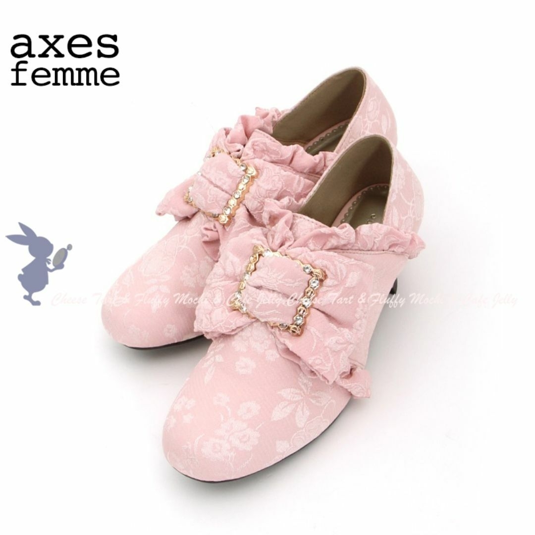 axes femme(アクシーズファム)のaxes femme kawaii ロココシューズ ピンク S レディースの靴/シューズ(ハイヒール/パンプス)の商品写真