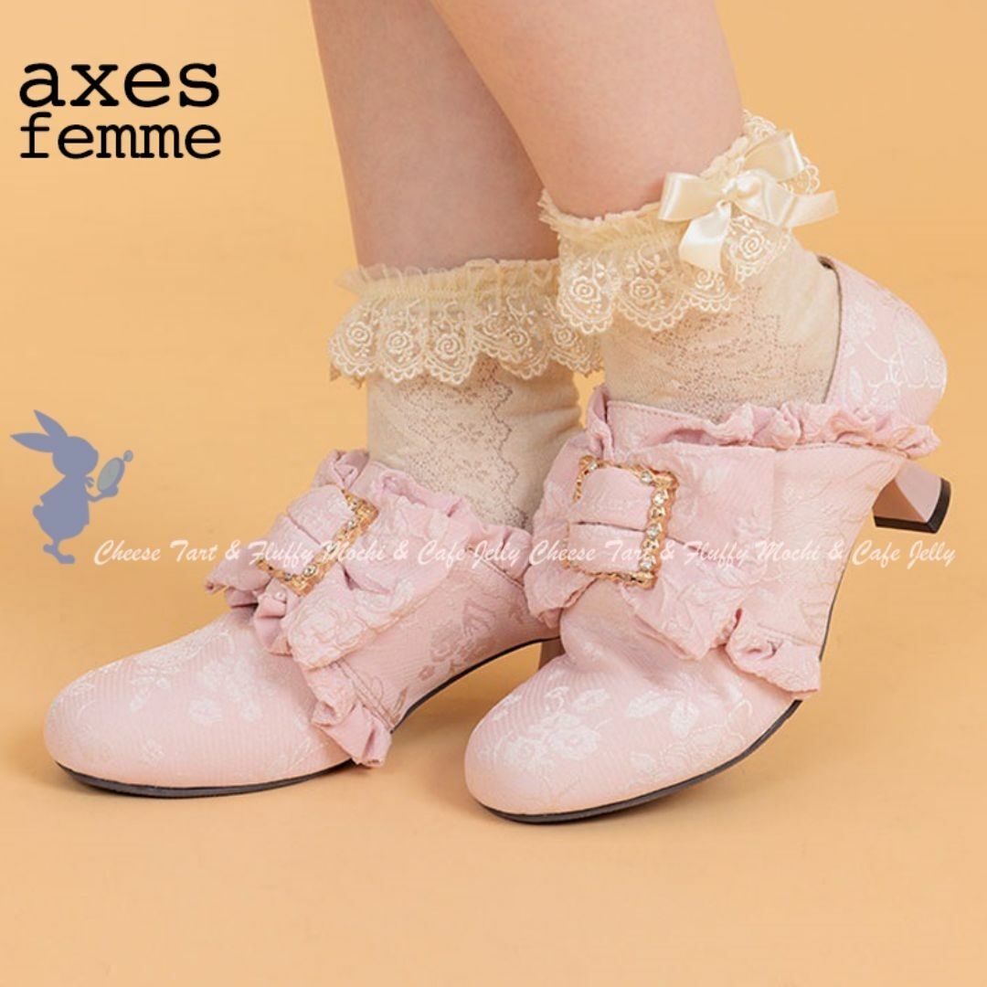 axes femme(アクシーズファム)のaxes femme kawaii ロココシューズ ピンク S レディースの靴/シューズ(ハイヒール/パンプス)の商品写真