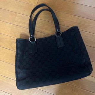 グッチ(Gucci)のGUCCI GG総柄 黒 バッグ(ショルダーバッグ)