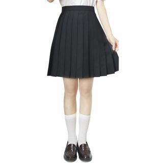 [Sharphon] 制服 スカート 42/45/48/60/80CM丈 黒 紺(その他)