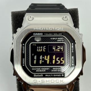 カシオ(CASIO)の【美品】G-SHOCK GMW-B5000-1JF ラバーバンド(腕時計(デジタル))