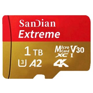 マイクロSDカードSanDian Extreme 1TB XCI A2 (PC周辺機器)