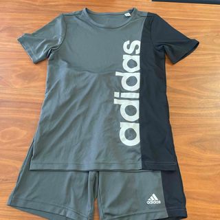 アディダス(adidas)のadidas新品未使用150センチ上下セット(Tシャツ/カットソー)