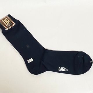 DAKS - 新品・未使用 DAKS ダックス 紳士ソックス 25cm ブラック