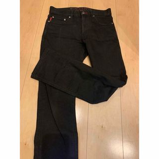 ブラックレーベルクレストブリッジ(BLACK LABEL CRESTBRIDGE)の ブラックレーベル クレストブリッジ 黒　デニムパンツ(デニム/ジーンズ)