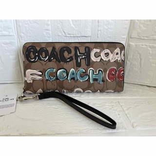 コーチ(COACH)のCOACH 長財布　surf &mint 新作　新品(財布)