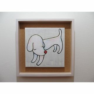 犬の絵　アート作品(絵画/タペストリー)