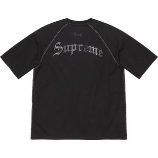 Supreme/Coogi Raglan S/S Top Black(Tシャツ(半袖/袖なし))