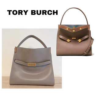 Tory Burch - TORY BURCH リーラジウィルスモールダブルバッグ