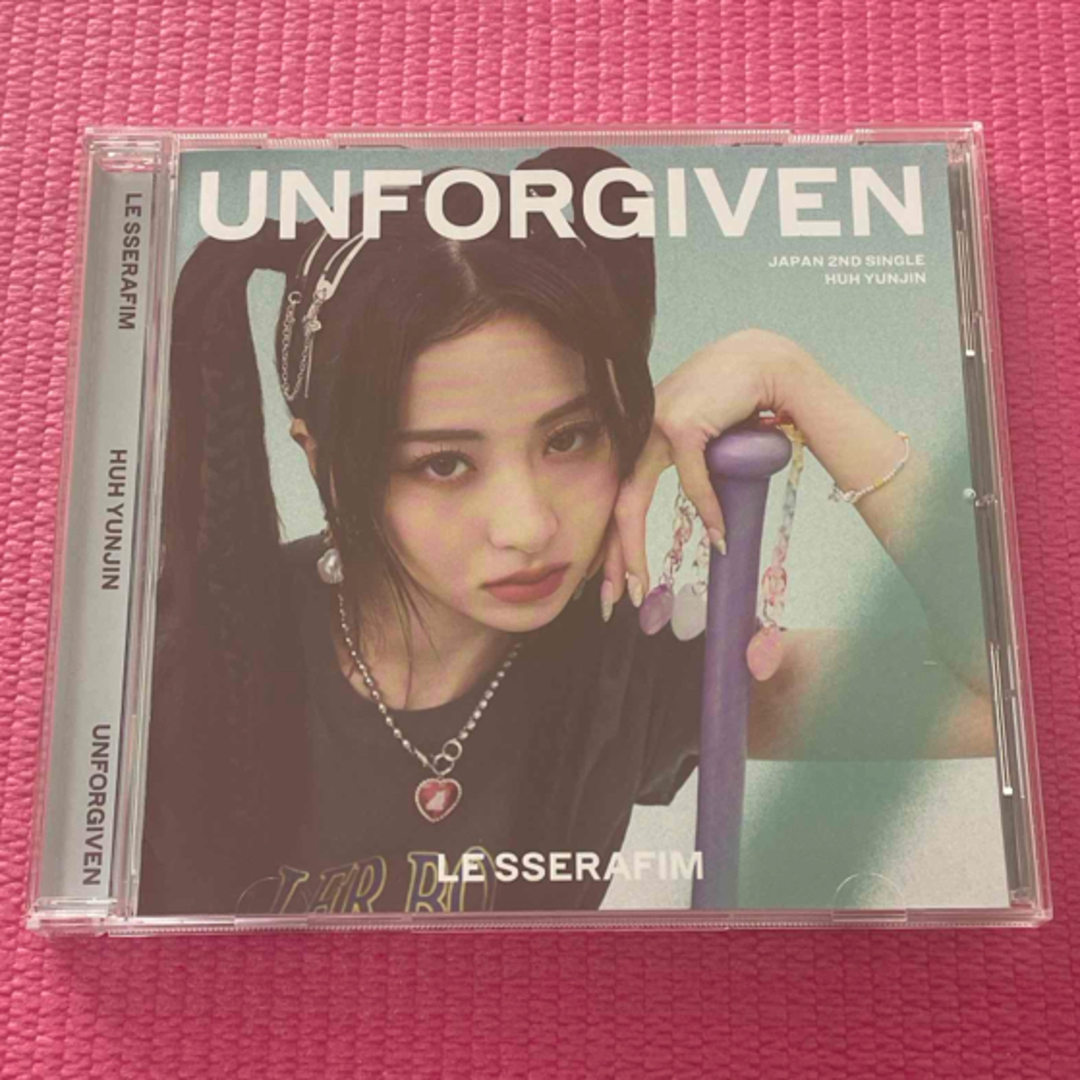 LE SSERAFIM UNFORGIVEN HUH YUNJIN エンタメ/ホビーのCD(K-POP/アジア)の商品写真