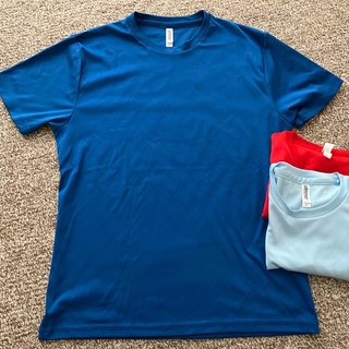 グリマー(glimmer)のglimmer 半袖Tシャツ 3枚 Ｌサイズ　ポリ100%(Tシャツ/カットソー(半袖/袖なし))