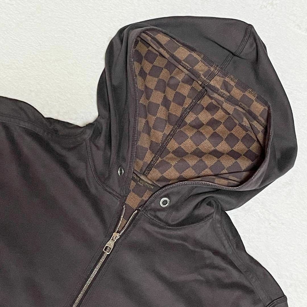 LOUIS VUITTON - 【美品✨】☆ルイヴィトン☆パーカー☆ダミエ LOUIS VUITTON - 【美品✨】☆ルイヴィトン☆パーカー☆ダミエ