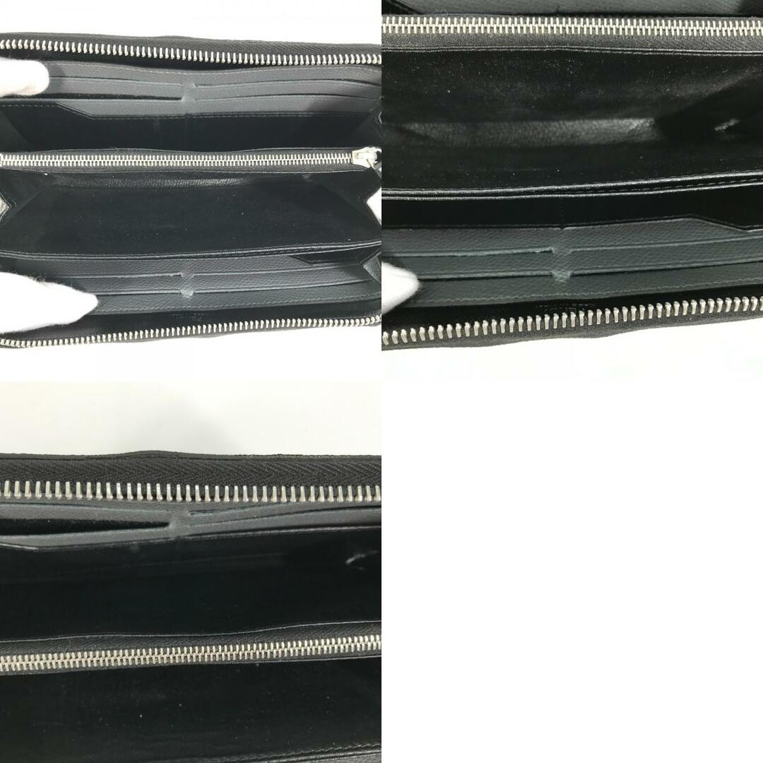 FENDI(フェンディ)のフェンディ FENDI ロゴ ズッカ 7M0342 ロングウォレット  ラウンドファスナー 長財布 PVC ブラック メンズのファッション小物(長財布)の商品写真