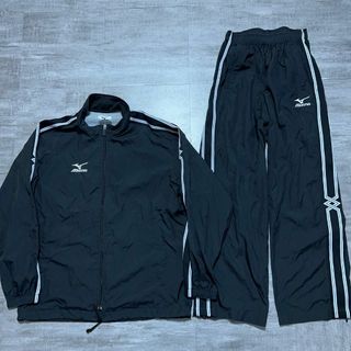 ミズノ(MIZUNO)のミズノ MIZUNO ミズノ ウィンドブレーカー 上下 セットアップ M バレー(バレーボール)