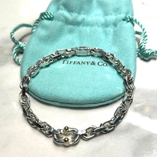 Tiffany&Co.ティファニーK18/925メイカーズナローブレスレット