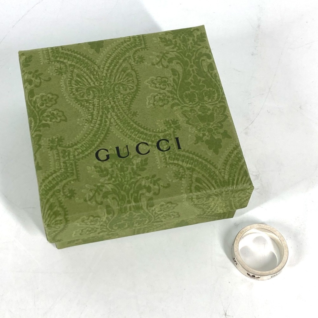 GUCCI - グッチ GUCCI エングレービング ワイド リング 702766 GUCCI - グッチ GUCCI エングレービング ワイド リング 702766