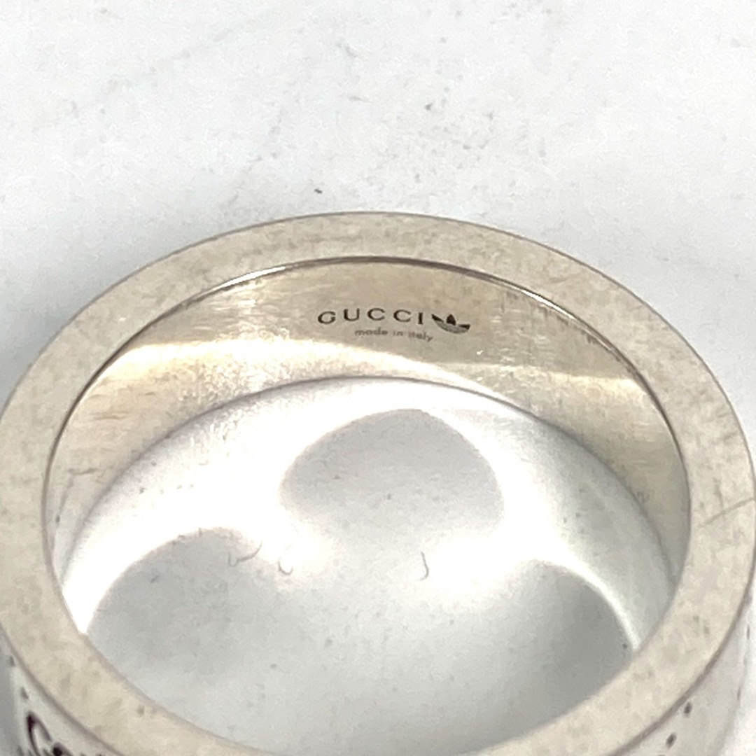 GUCCI - グッチ GUCCI エングレービング ワイド リング 702766 GUCCI - グッチ GUCCI エングレービング ワイド リング 702766