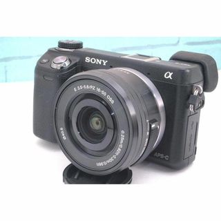 ソニー(SONY)の❤️Wi-Fi❤️ミラーレス一眼 ソニー SONY α NEX-6 ブラック(ミラーレス一眼)