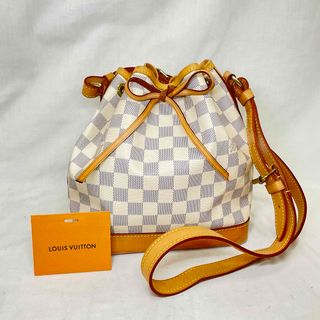 ルイヴィトン(LOUIS VUITTON)の正規品　ルイヴィトン　ダミエ　アズール　ノエBB　ショルダーバッグ　巾着型(ショルダーバッグ)