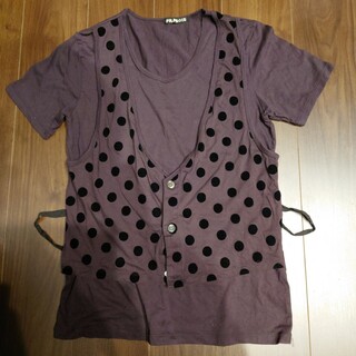 フラボア(FRAPBOIS)のフラボア　ベスト　シャツ(Tシャツ/カットソー(半袖/袖なし))