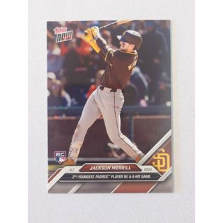 トップス(Topps)のtopps now JACKSON MERRILL ジャクソン・メリル 45 1(スポーツ選手)