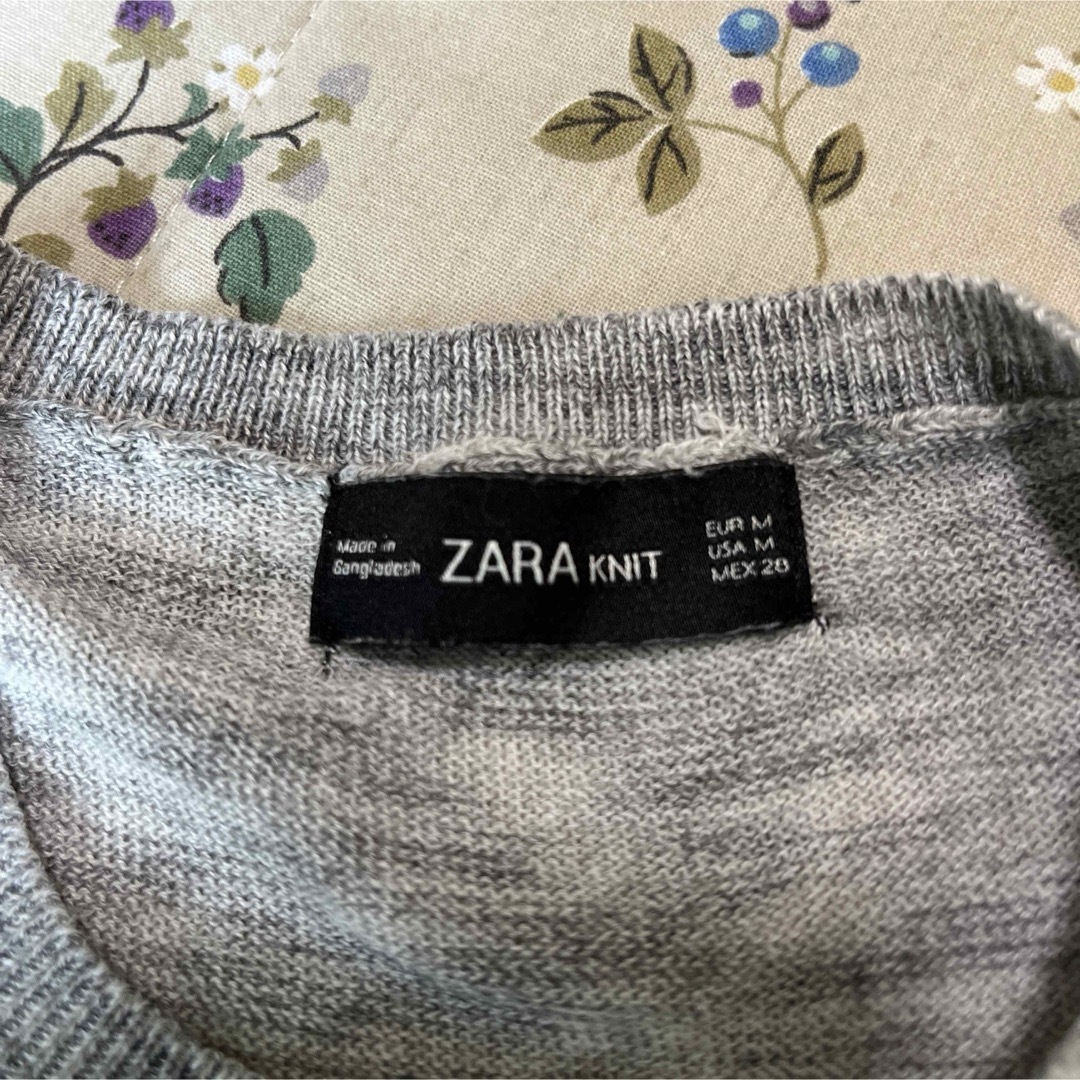 ZARA(ザラ)の美品　ZARA  薄手ニット レディースのトップス(ニット/セーター)の商品写真