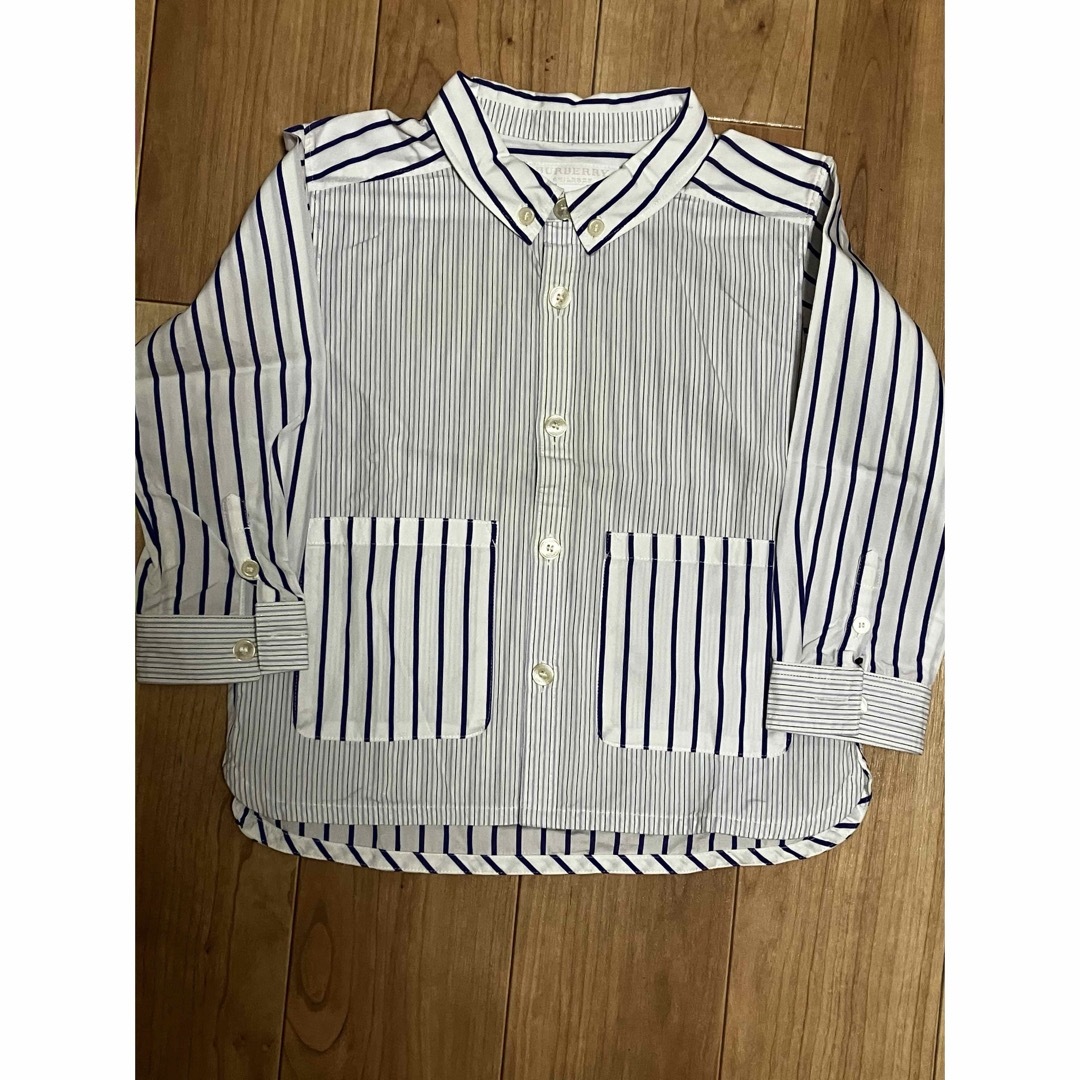 BURBERRY(バーバリー)のバーバリー　シャツ90 キッズ/ベビー/マタニティのキッズ服男の子用(90cm~)(ブラウス)の商品写真